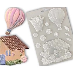 Молды mini Stamperia А5 для 3D элементов